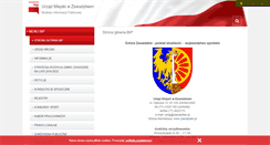 Desktop Screenshot of bip.zawadzkie.pl