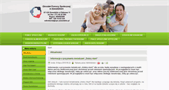 Desktop Screenshot of ops.zawadzkie.pl